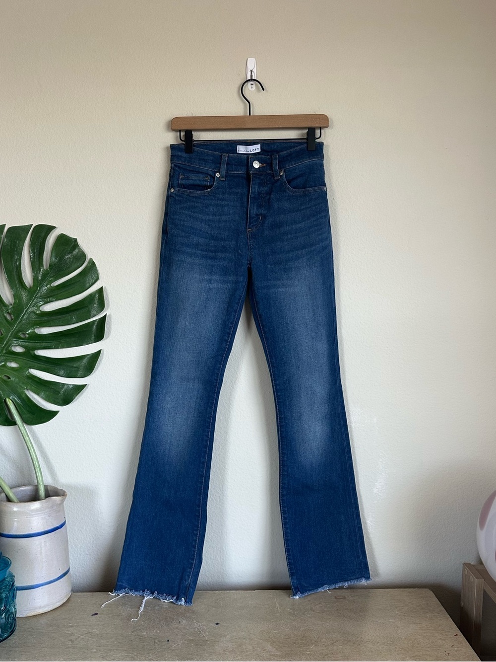 Loft The Boot Dark Wash Jeans